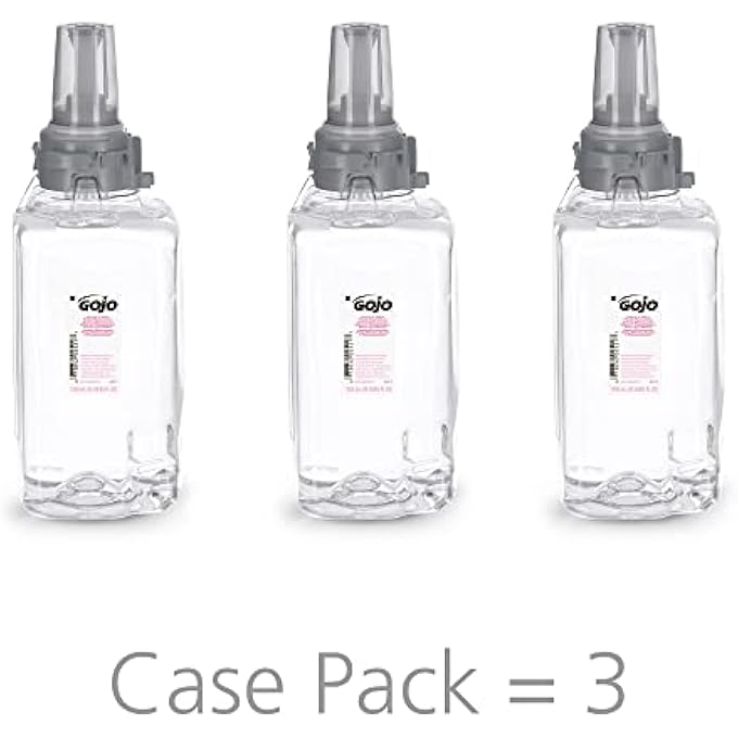 Gojo 8811-03 CLEAR AND MILD FOAM HANDWASH, 1250ML REFILL (PACK OF 3) - Image 1